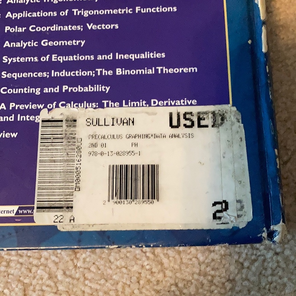 Precalculus (Prentice Hall) - Picture 2 of 2